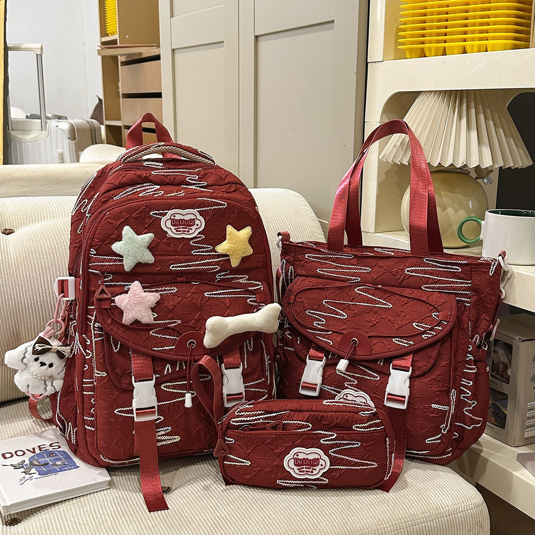 Multi-Compartment School Backpack Kalsten