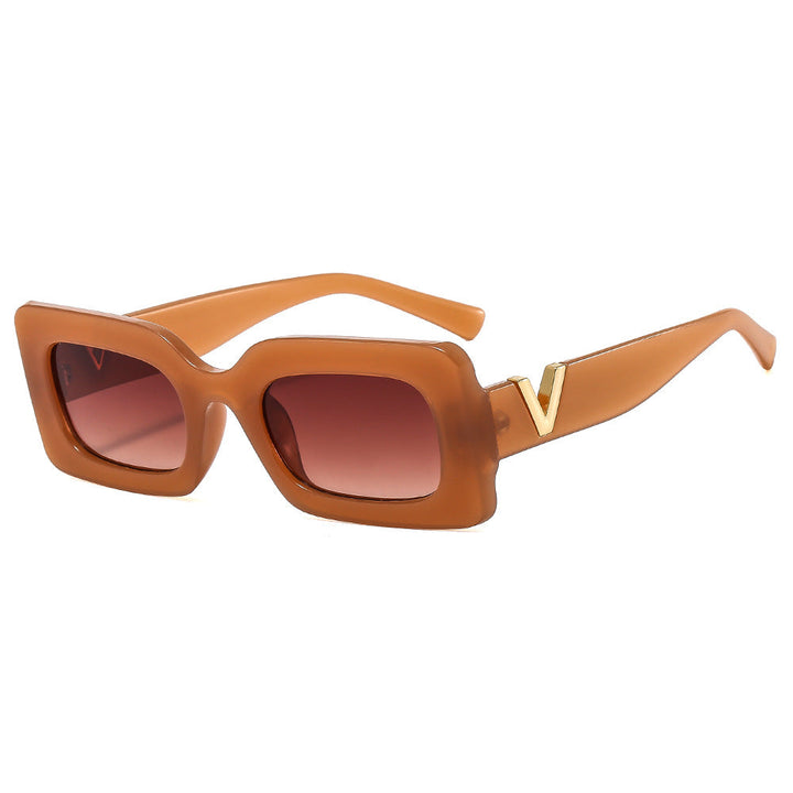 Ladies Stylish oversized sunglasses with unique frame Kalsten