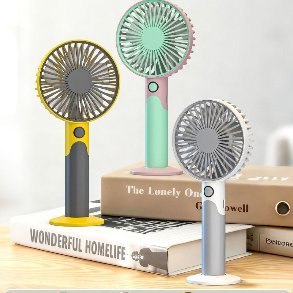 Unisex Portable Mini Fan with ergonomic design and USB charging function Kalsten