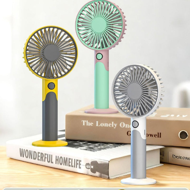 Unisex Portable Mini Fan with ergonomic design and USB charging function Kalsten