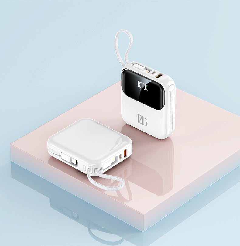 Compact power bank with digital display and high-speed charging function Kalsten