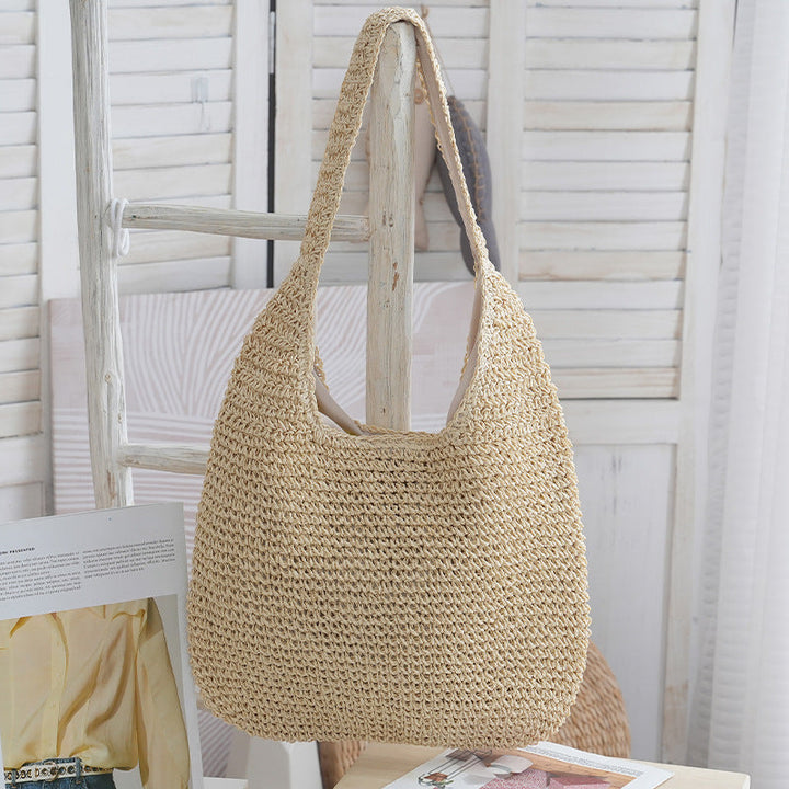 Handmade straw bag Kalsten
