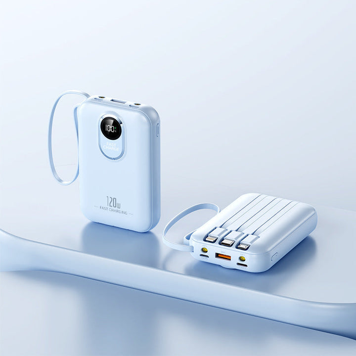 Portable power bank with fast charging function and digital charge level indicator Kalsten