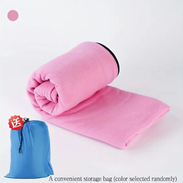 Women Ultra-Soft Travel Blanket with Carry Bag Kalsten