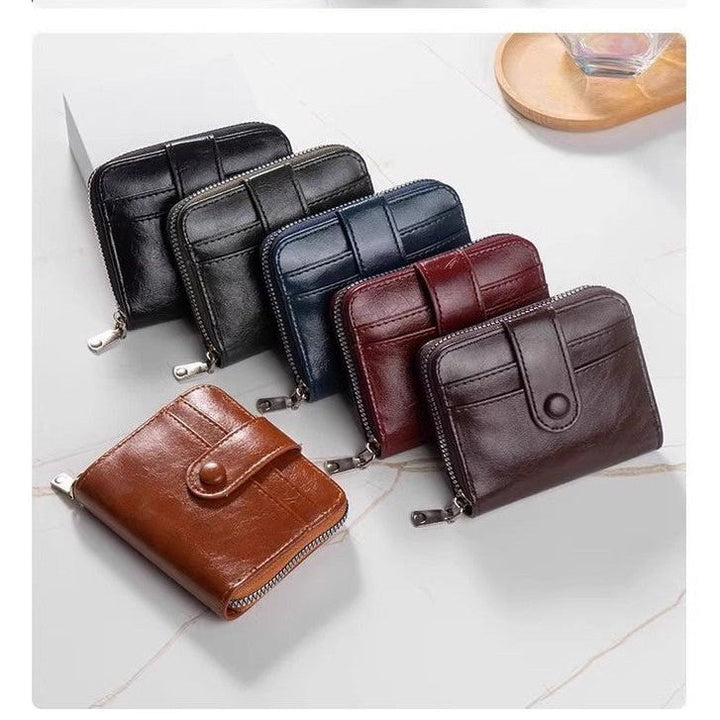 Compact Zippered Card Wallet Kalsten