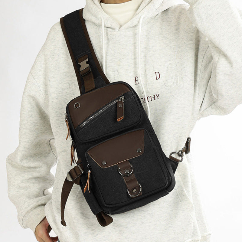 Casual Multi-Pocket Sling Bag Kalsten