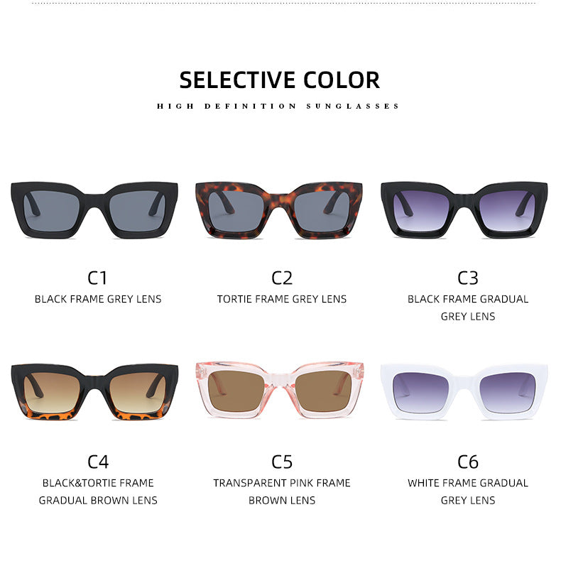 Ladies Square Sunglasses with Luxurious Design Kalsten