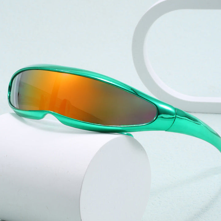 Women Sporty Sunglasses with Ergonomic Design and Mirrored Lenses Kalsten
