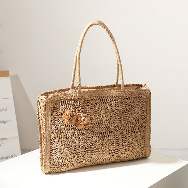 Handcrafted Macrame Beach Bag Kalsten