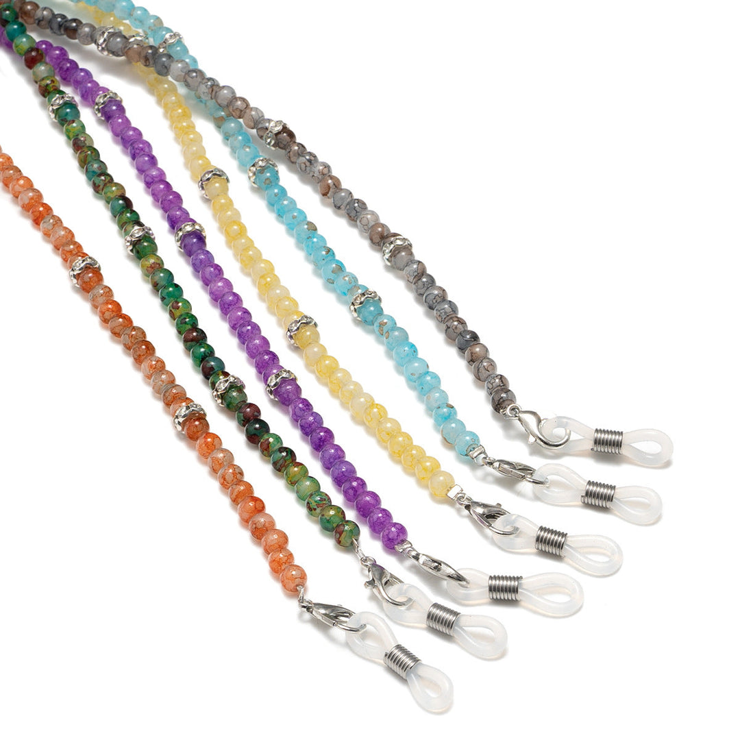 Elegant Beaded Eyewear Holder Chain kalsten