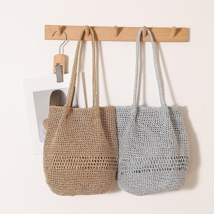 Lightweight and Breathable Macrame Tote Bag Kalsten
