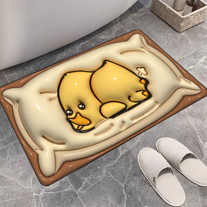 Soft Paw Print Bath Mat Kalsten