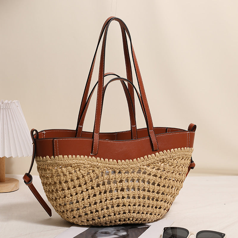 Handmade straw bag Kalsten
