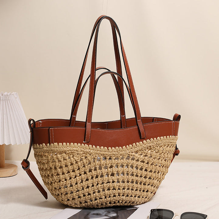 Handmade straw bag Kalsten