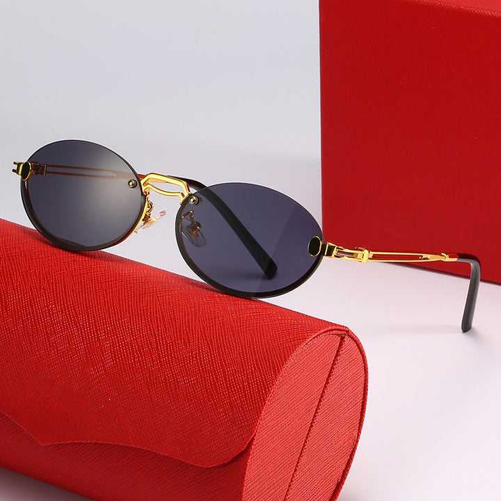 Women's fashionable sunglasses with intricate metal frame and stylish design Kalsten