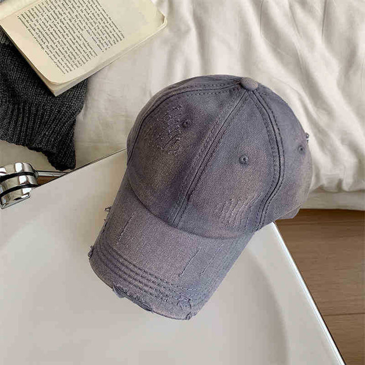 Women's Distressed Vintage-Style Baseball Cap Kalsten