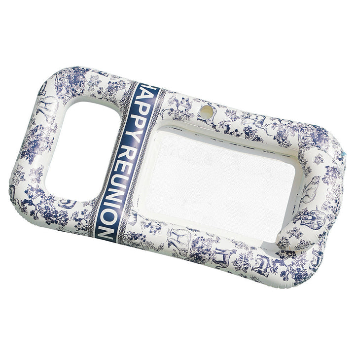 Unisex Elegant Swim Ring with Floral Designs Kalsten