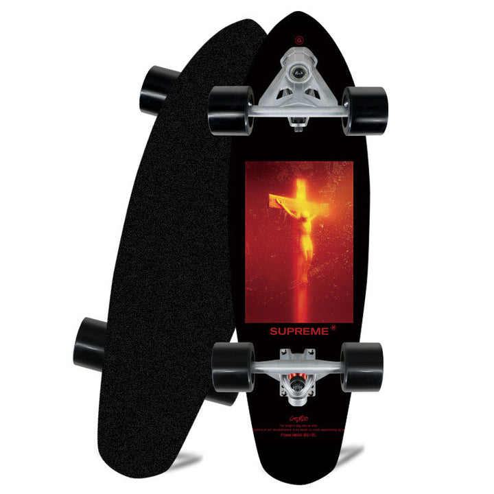 Mini Cruiser Skateboard with Ergonomic Design Kalsten