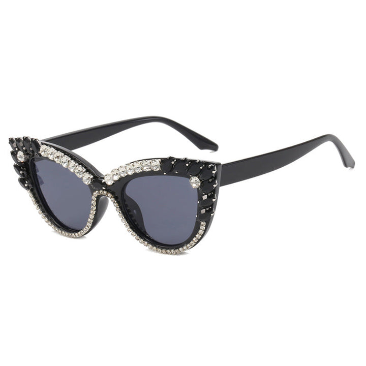 Women's extravagant Cat-Eye sunglasses with sparkling rhinestone embellishment Kalsten