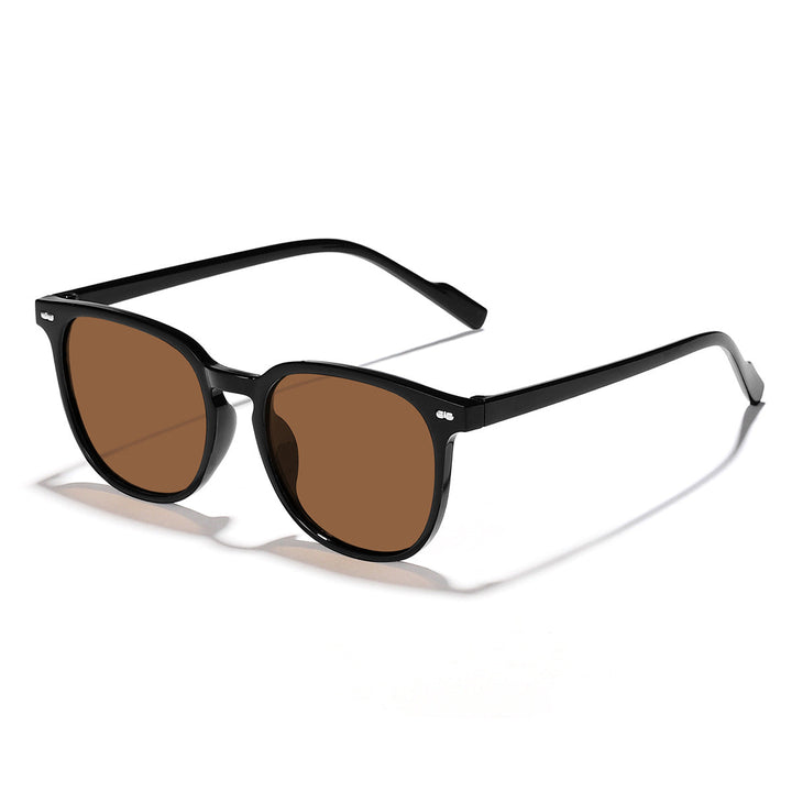 Ladies fashionable sunglasses with transparent frame and high-quality lenses Kalsten