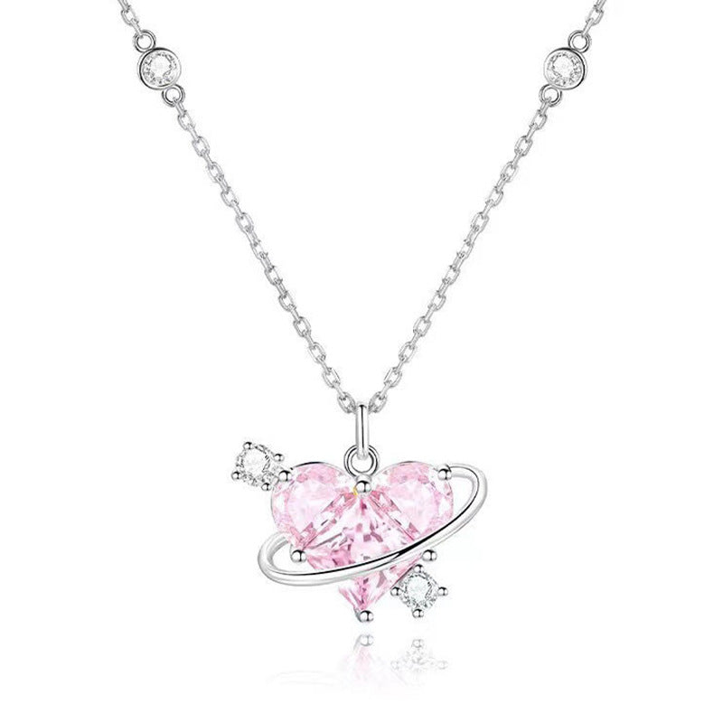 Playful Heart Pendant Necklace Kalsten