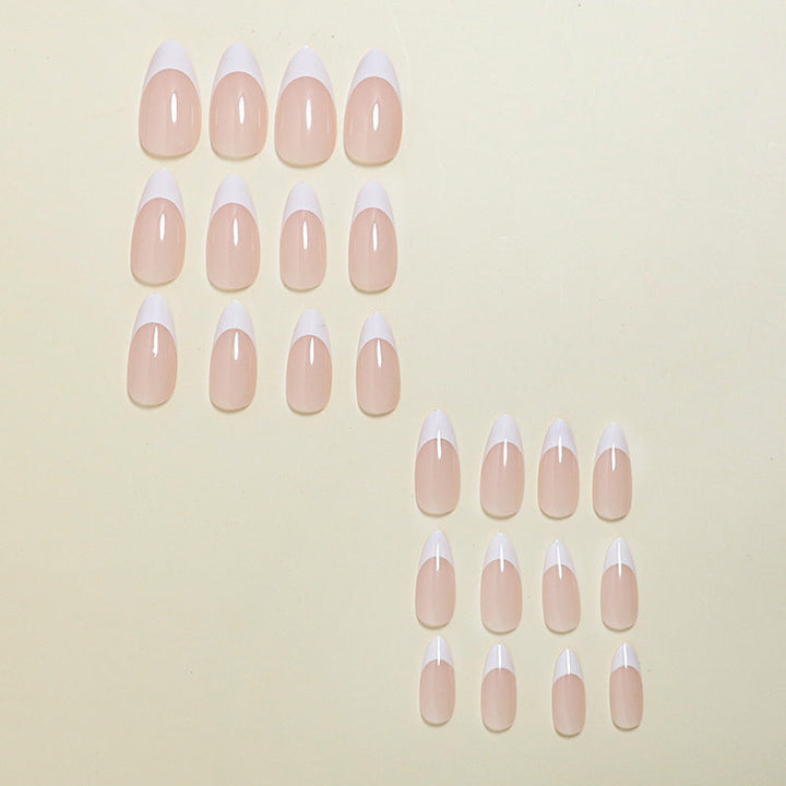 Elegant French Tip Press-On Nails Kalsten 1787224920