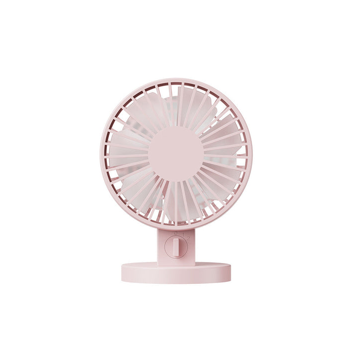 Ladies portable mini table fan with height-adjustable base Kalsten