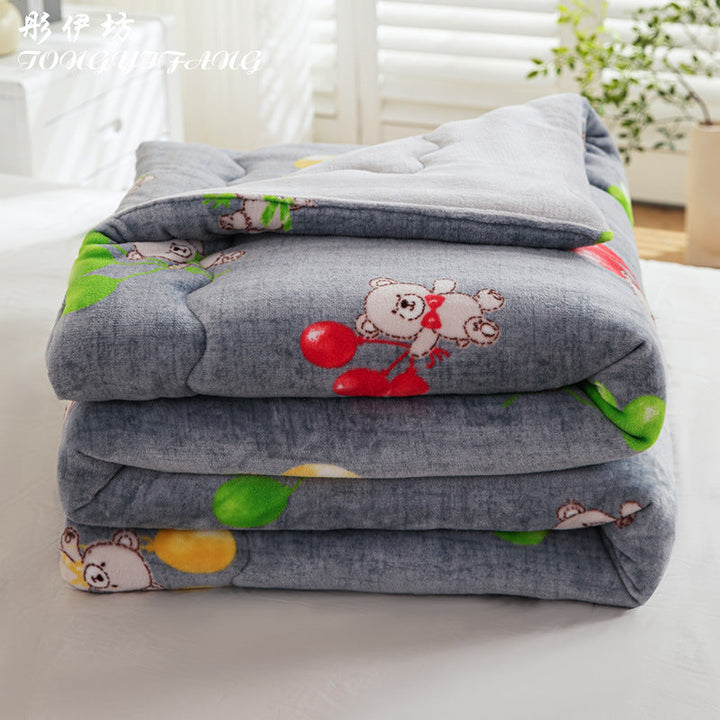 Ladies cuddly blanket made of fluffy microfiber fabric Kalsten