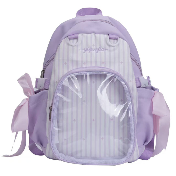 Clear Front Design Backpack Kalsten