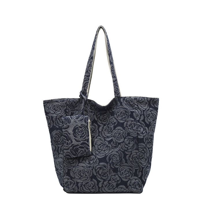 Large shopping bag with floral design Kalsten