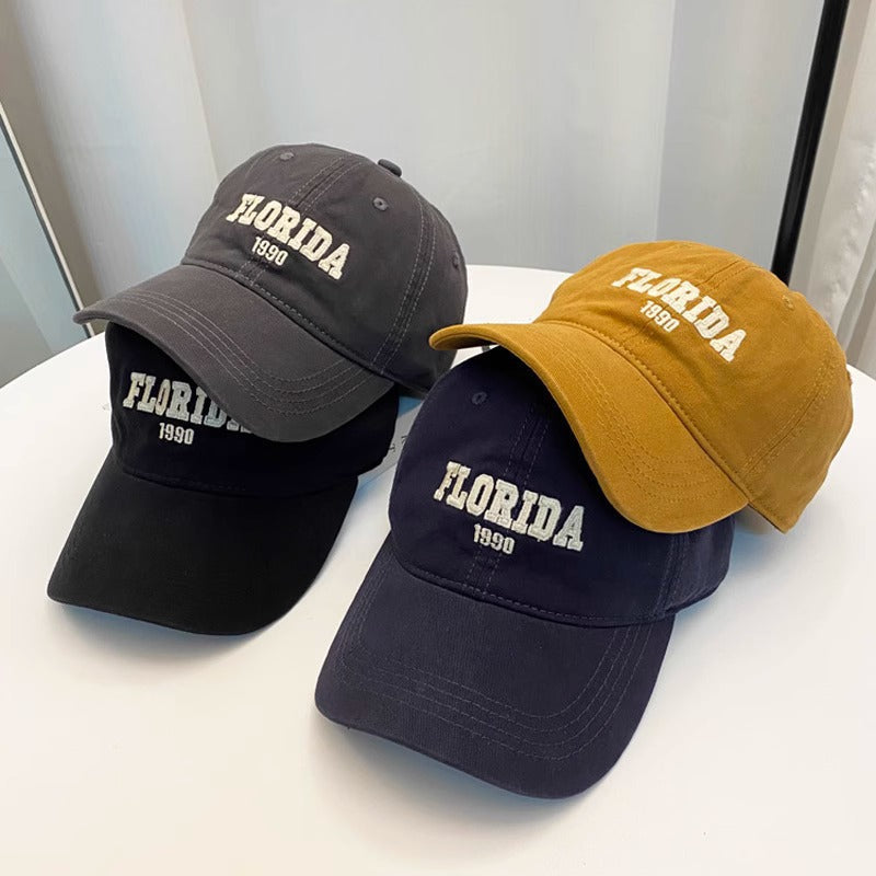 Men's Embroidered Cotton Adjustable Baseball Cap Kalsten