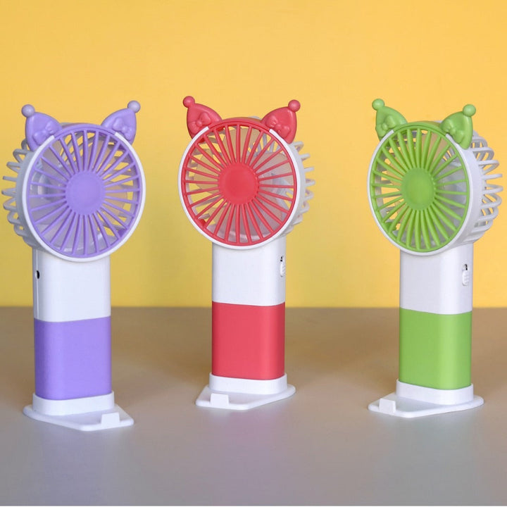 Unisex Portable Mini Hand Fan with Playful Design Kalsten