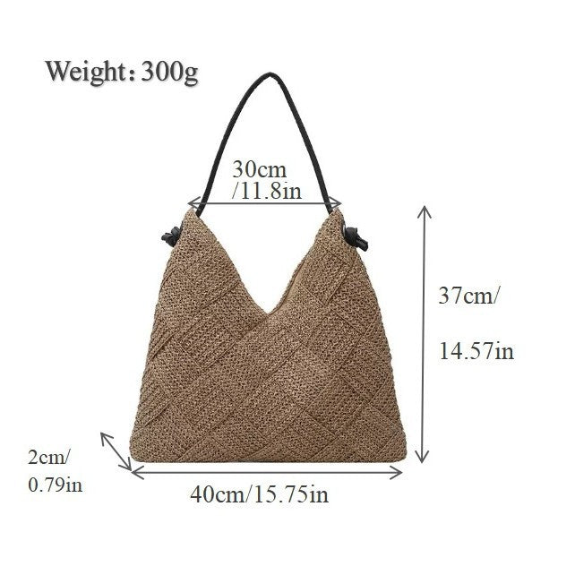 Creative and Sustainable Straw Bag Kalsten