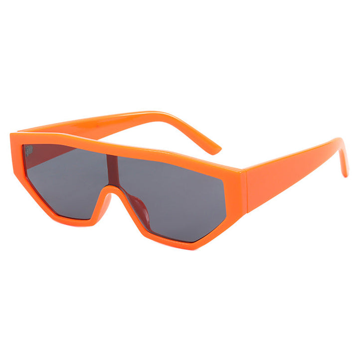 Ladies fashionable sunglasses in animal fur look Kalsten