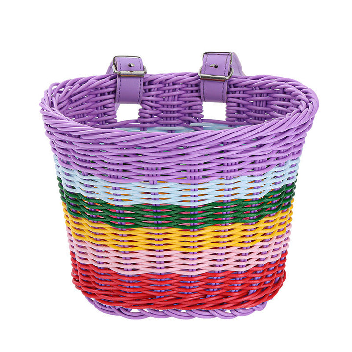 Women's bicycle basket with sturdy carrying handles Kalsten