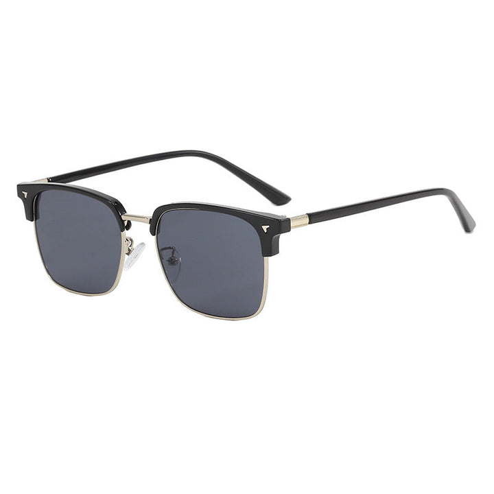 Ladies elegant square glasses with lightweight metal frame Kalsten