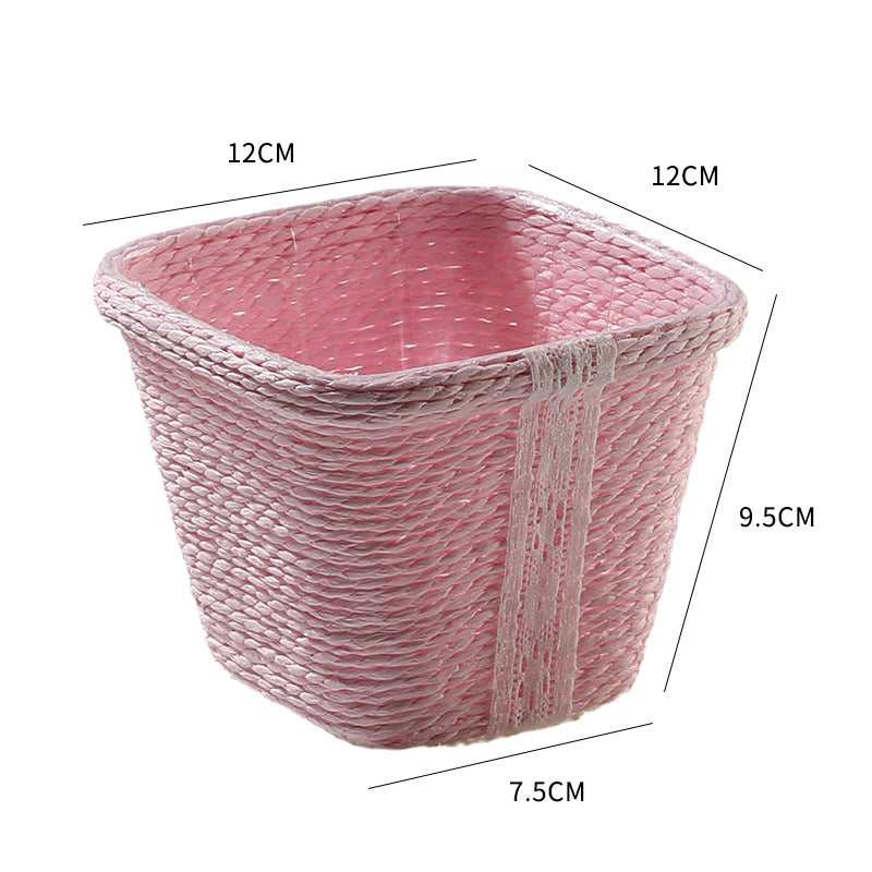 Natural Fiber Decorative Storage Container Kalsten