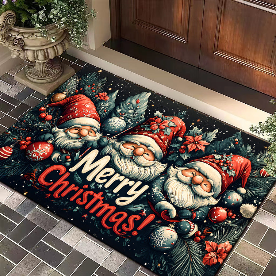 Festive Dog-Themed Entryway Mat Acalora