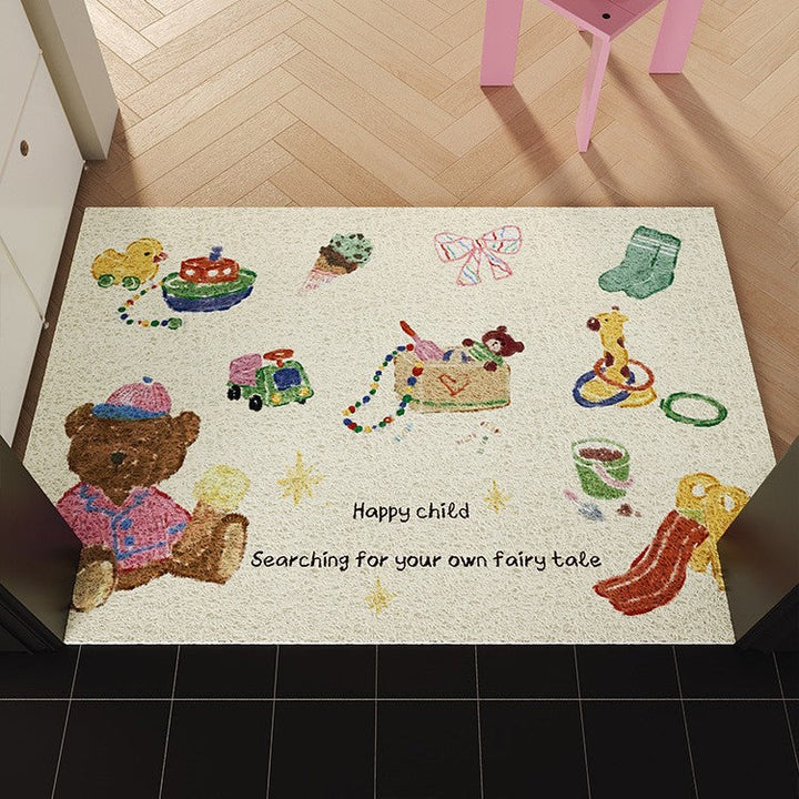 Whimsical Entrance Doormat Kalsten
