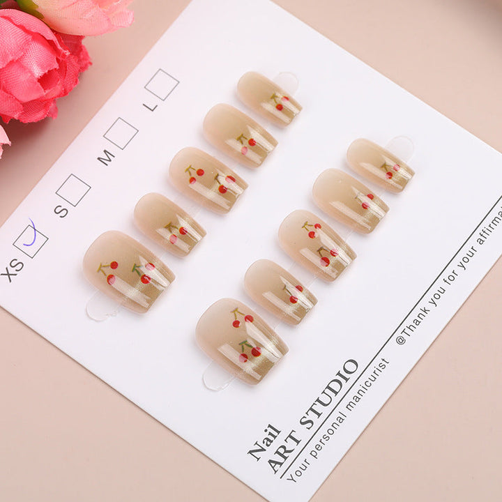 Cherry Blossom Press-On Nail Set Kalsten