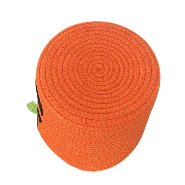 Women's Decorative Storage Basket in Pumpkin Design Kalsten