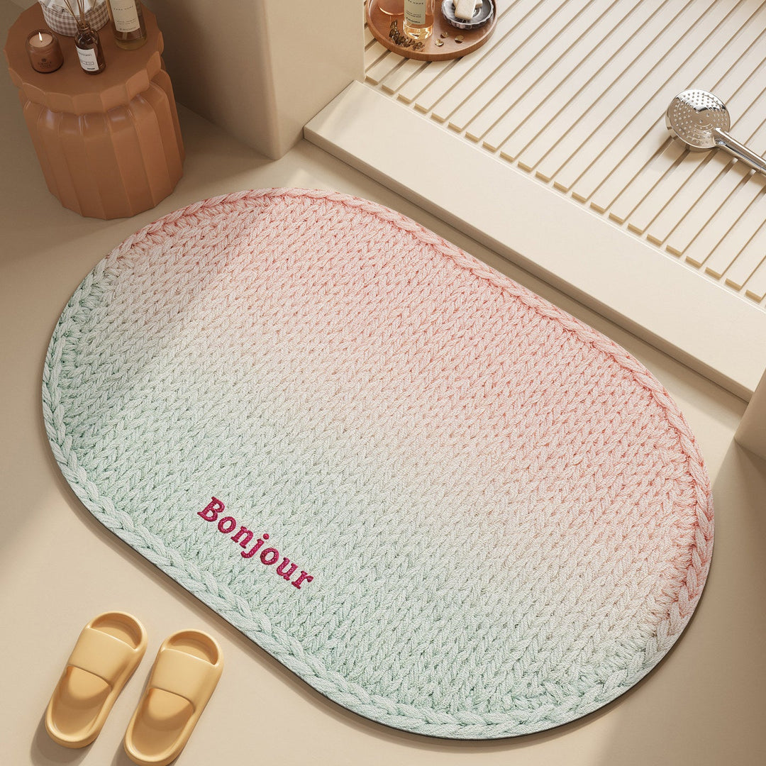 Plush Bath Mat Kalsten