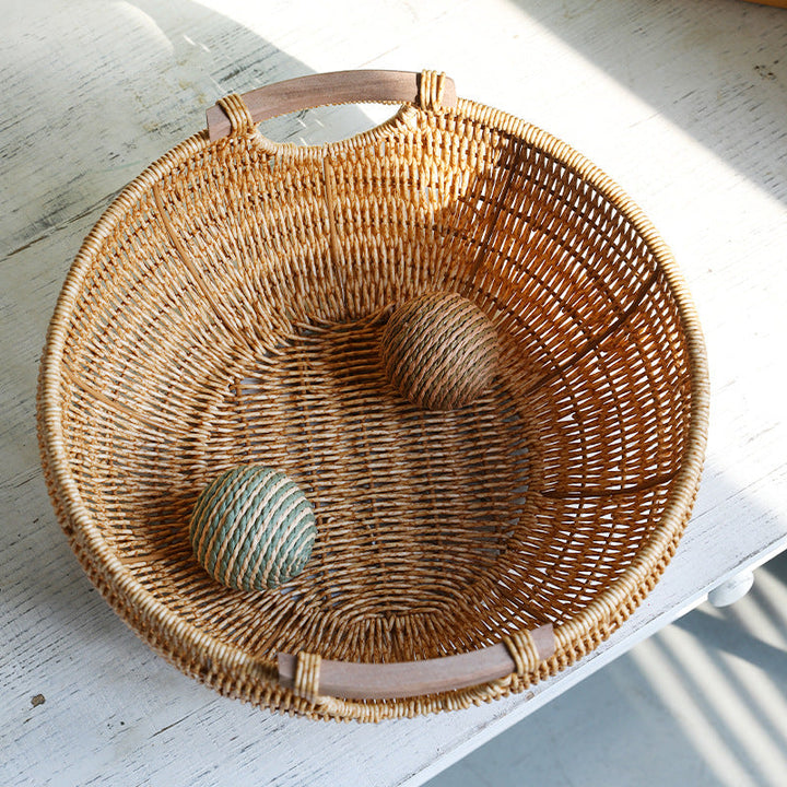 Women Handwoven Storage Basket Kalsten