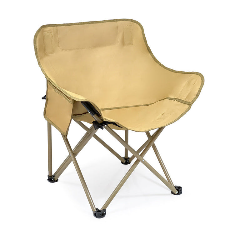 Women's folding chair with comfortable backrest and cup holder Kalsten