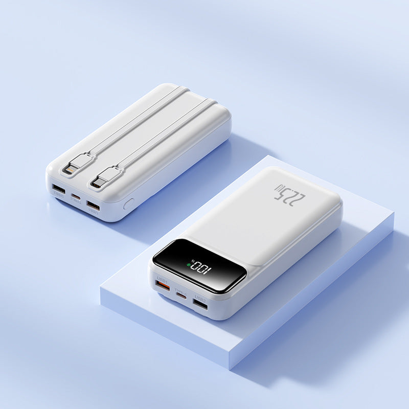 Portable power bank with intelligent USB charging port and digital display Kalsten