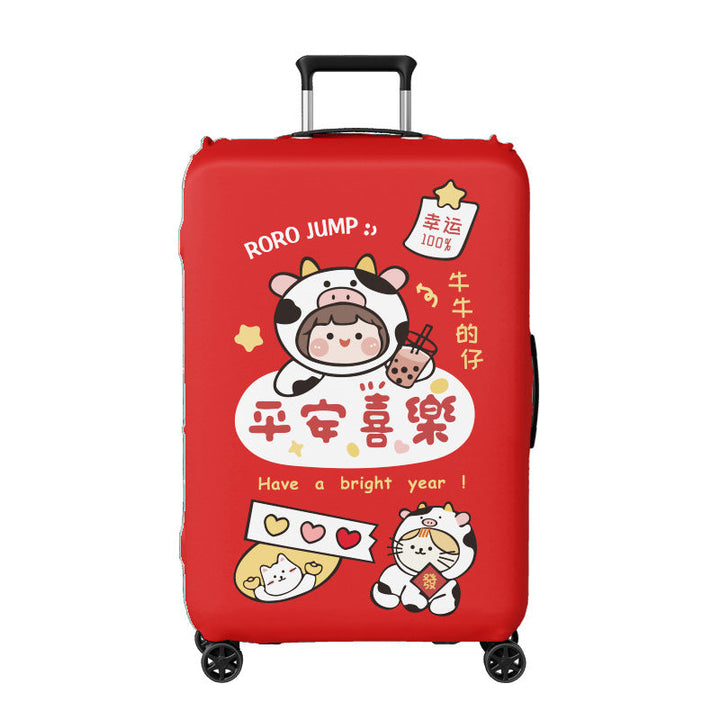 Women Suitcase Cover with Floral Patterns Kalsten
