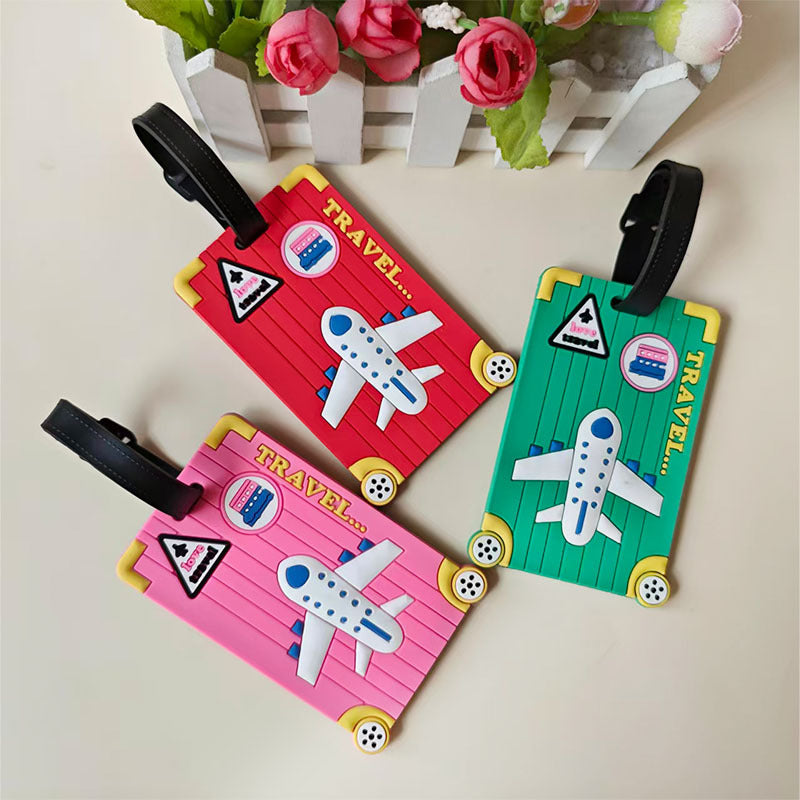 Unisex Travel-Themed Luggage Identifier Kalsten