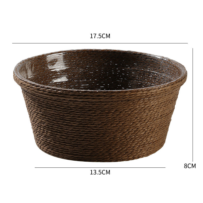 Decorative Woven Planter Kalsten