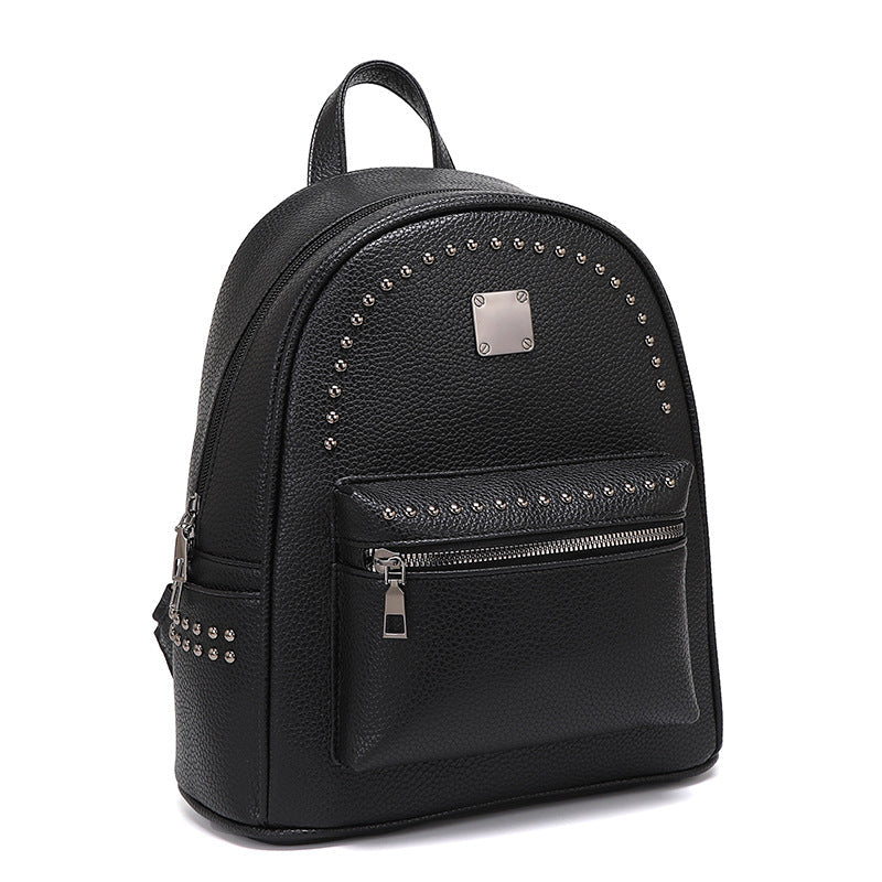Studded Leather Backpack Kalsten