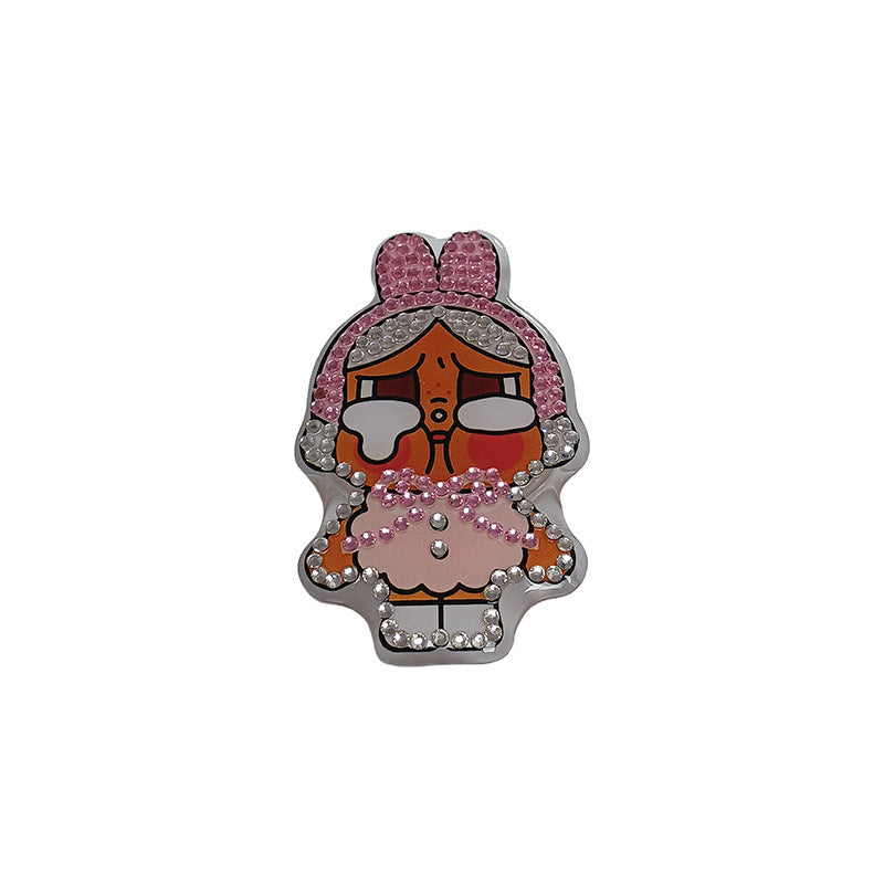 Decorative Rhinestone Character Brooch Kalsten